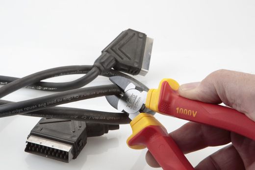 Alicate de Corte Diagonal Aislado ALYCO ORANGE VDE 1000V. De 160 mm y 180 mm. Referencia 171375 y 171380