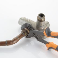 Tenaza Pico De Loro Teflonada ALYCO ORANGE, Referencia 170540 De 240 Milimetros