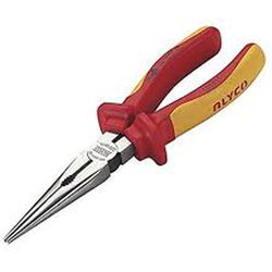 Alicate De Bocas Semiredondas Con Corte Aislado VDE ALYCO, Referencia 101810 y 101811