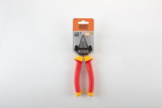 Alicate Universal Aislado ALYCO ORANGE VDE 1000V de 180 y 200 mm. Ref. 171358 y 171360