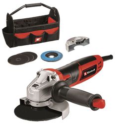 Amoladora con cable EINHELL TE-AG 125/850 Uso continuo en trabajos duros. Referencia 5900x99