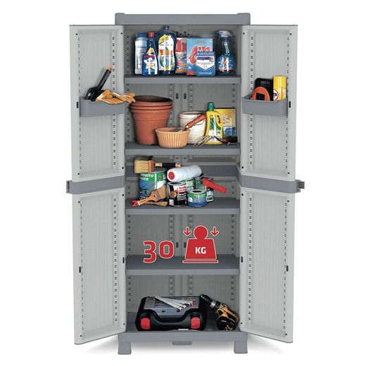 Armario 4 estantes JOBGAR Terry WaveBase Dimensiones 70x44xh.182 cm. (1109B91)