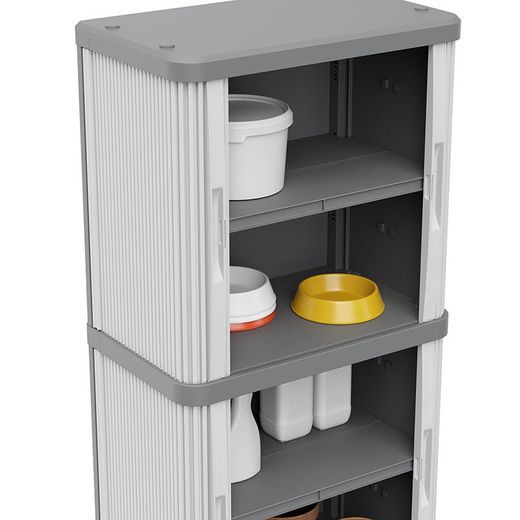 Armario resina JOBGAR Rolling modular 3 Dimensiones 59x36xh.170 cm (1109B85)