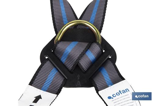 Arnés Anticaídas | 2 Puntos de Enganche | Talla Universal | Hasta 140 kg de Peso. Referencia 11000032.