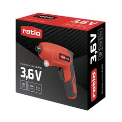 Atornillador con batería RATIO R-AT36 Carga vía USB 1 hora. Referencia 7994X480