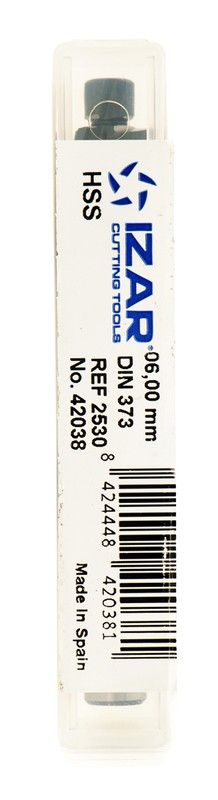 Fresa Allen Para Tonillo de Cabeza Cilindrica  Hss Din373  Ref 2530