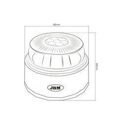 BALIZA DE EMERGENCIA V16 GEOLOCALIZABLE. Ref. 54735