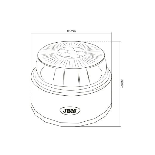 BALIZA DE EMERGENCIA V16 GEOLOCALIZABLE. Ref. 54735