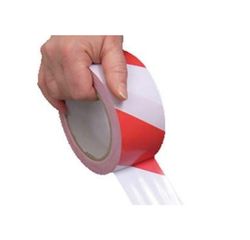 Banda Adhesiva Para Pavimento Roja Y Blanca RSA335RB, Referencia 758136869