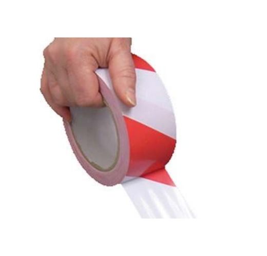 Banda Adhesiva Para Pavimento Roja Y Blanca RSA335RB, Referencia 758136869