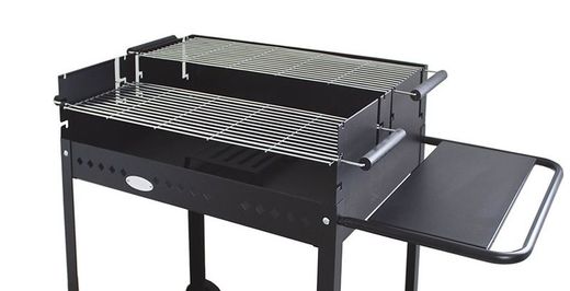 Barbacoa carbón doble parrilla Fácil transporte. Ref. 7723C103
