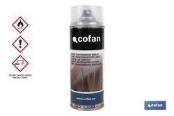 Barniz en Spray | Brillo o Mate | Envase 400 ml | Transparente, Referencia 150001031 y 15001032