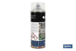 Barniz en Spray | Brillo o Mate | Envase 400 ml | Transparente, Referencia 150001031 y 15001032