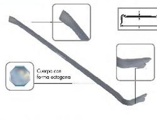 Barra De Desencofrar Cuerpo Hexagonal ALYCO