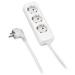 Base Múltiple 3,  Enchufes Con Cable 3X1,5 1,4 Metros ALYCO. Referencia 199453