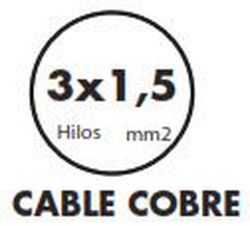 Base Multiple 4 Ench.C/Inter. 1,4m Cable