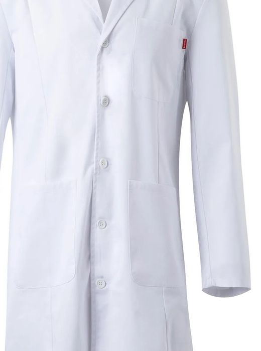 Bata Hombre Semientallada Blanco Referencia 539001-7.