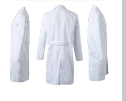 Bata Hombre Semientallada Blanco Referencia 539001-7.