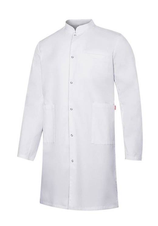 Bata Stretch Cuello Mao Hombre de color Blanco Referencia 539006s-7.