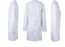 Bata Stretch Cuello Mao Hombre de color Blanco Referencia 539006s-7.