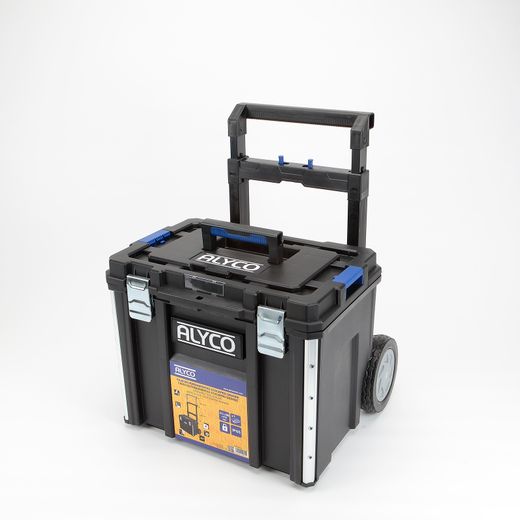 Baúl para Herramientas StackPro + Trolley Grande (L) – Alyco. Referencia 129610