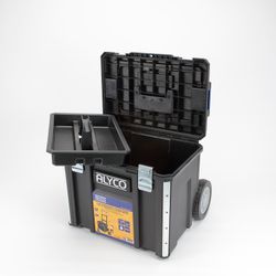 Baúl para Herramientas StackPro + Trolley Grande (L) – Alyco. Referencia 129610