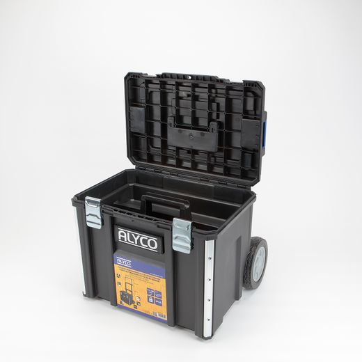 Baúl para Herramientas StackPro + Trolley Grande (L) – Alyco. Referencia 129610