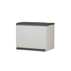 Baúl resina PLASTIKEN Space Saver Titanium Gran capacidad. Ref. 1774B14