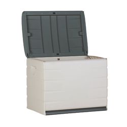 Baúl resina PLASTIKEN Space Saver Titanium Gran capacidad. Ref. 1774B14
