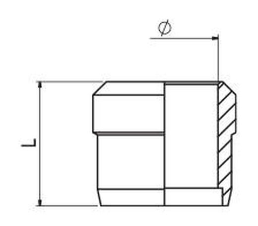 Bicono De Inoxidable, Referencia 69740