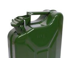 Bidon Metalico 10 Litros (Jerrycan) Con Boca Flexible ALYCO, Referencia 198870