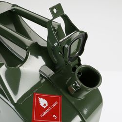 Bidon Metalico 20 Litros (Jerrycan) Con Boca Flexible, Referencia 198875