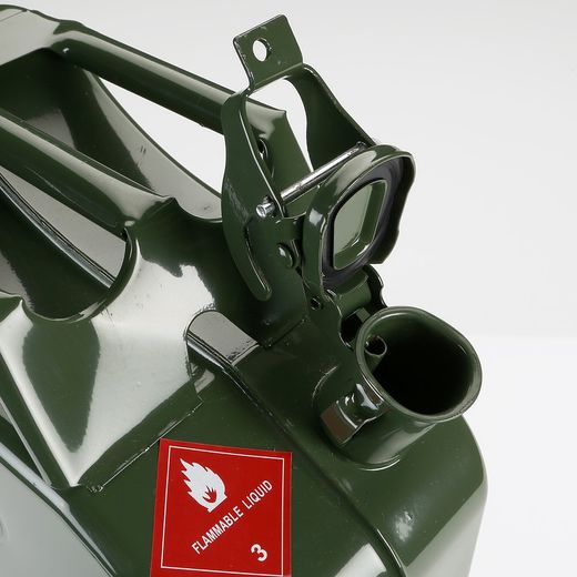 Bidon Metalico 20 Litros (Jerrycan) Con Boca Flexible, Referencia 198875