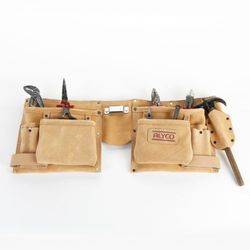 Bolsa Doble De Cuero Alyco, Referencia 196890