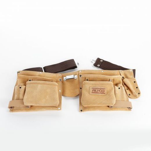 Bolsa Doble De Cuero Alyco, Referencia 196890