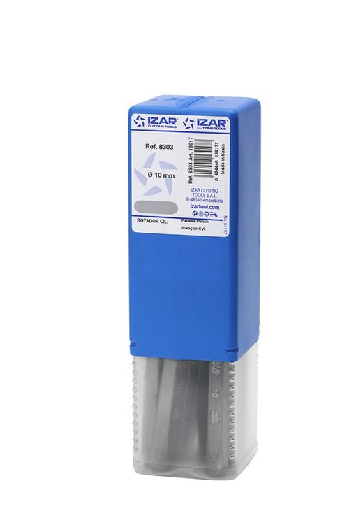 Botador Cilindrico de Diamero 2 Hasta 10 mm, Referencia 8303
