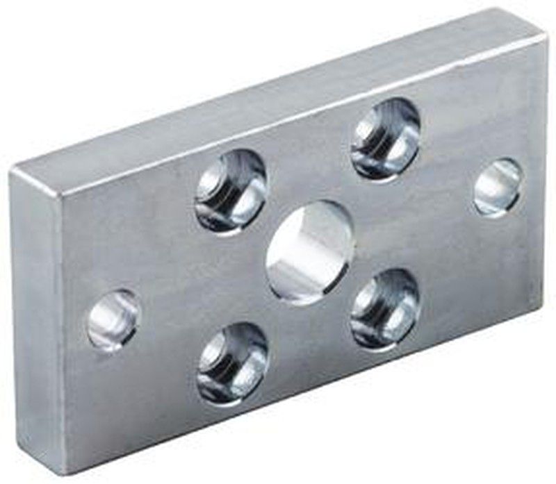 Brida Acero Para Cilindros De Acero De 12 A 100, Referencia QFL