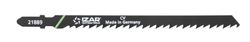 Sierra de Calar para Madera Corte Rápido Largo, Pack 5 Unidades, Amarre en T, Mod. 00130 (T344d), Referencia 1940