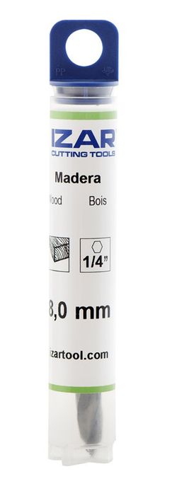 Broca Para Madera, Amarre Mango Hexagonal 1/4, Referencia 1621