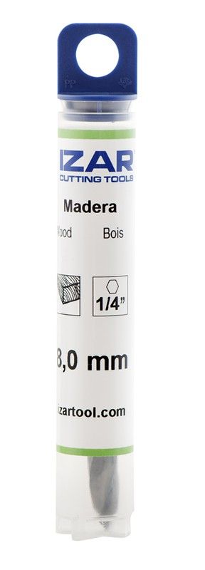 Broca Para Madera, Amarre Mango Hexagonal 1/4, Referencia 1621