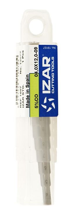 Broca Conica Escalonada En Espiral Para Inoxidable Hhse, Referencia 1617