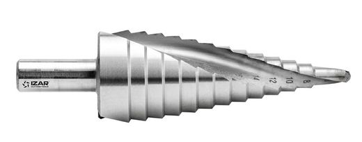 Broca Conica Escalonada En Espiral Para Inoxidable Hhse, Referencia 1617