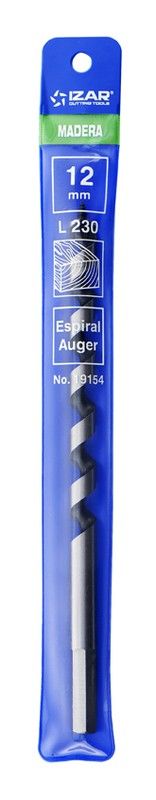 Broca Para Madera Espiral con Tornillo en la Punta, Referencia 1655