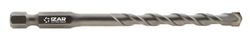 Broca para Pared, amarre 1/4 Hex E6,3, Referencia 1601