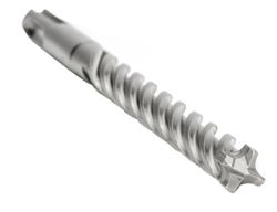 Broca para Hormigon de Martillo,anclaje Sds Plus, Zentro4 Plus, Referencia 1891