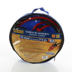 Cable de arranque de Cobre-Aluminio 2.5 Metros y Pinzas de Acero-Zinc 450A Alyco, Referencia 199380