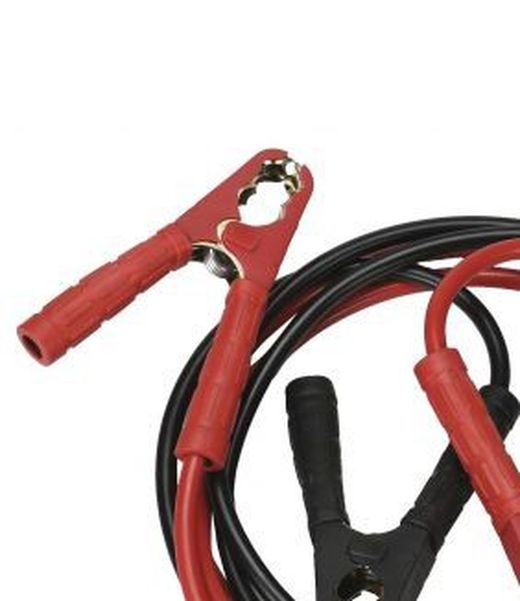 Cable de arranque de Cobre-Aluminio 2.5 Metros y Pinzas de Acero-Zinc 450A Alyco, Referencia 199380