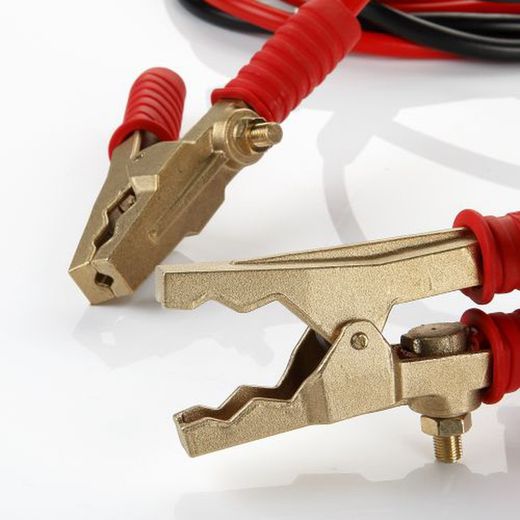 Cable De Arranque De Cobre 3,5 Etros Y Pinzas De Cobre Macizo 800A ALYCO, Referencia 199375