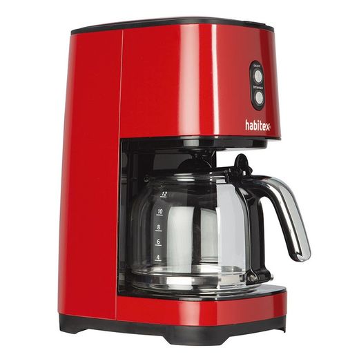 Cafetera goteo 900W HABITEX serie Vintage Función café intenso. Ref. 1490Y10