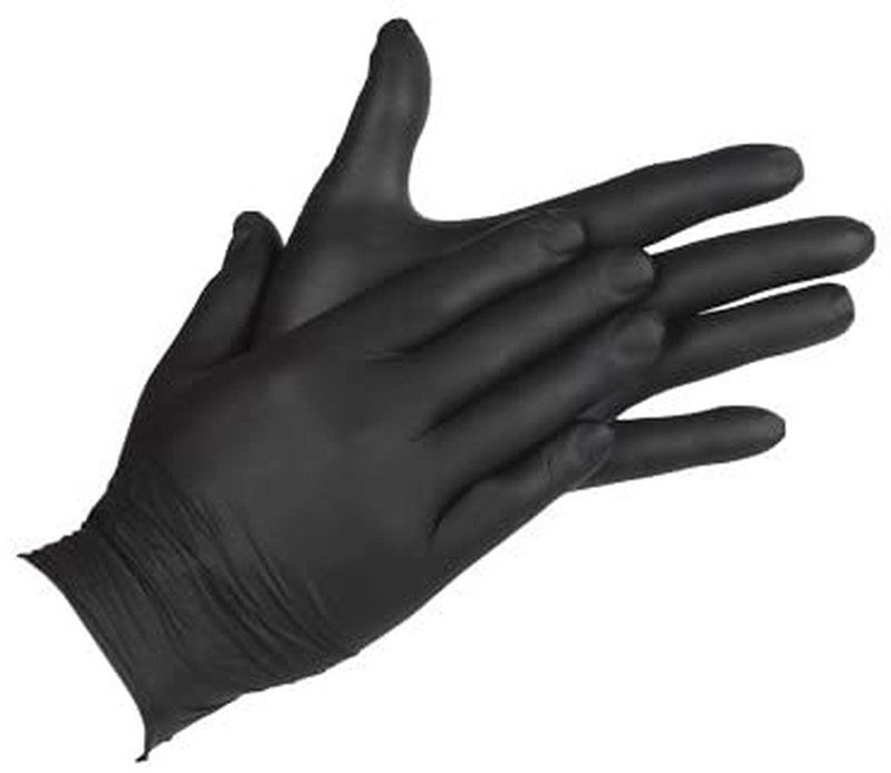 Caja de 100 unidades de guantes de nitrilo | Finos y elásticos | Sin polvo | Cómodos y agradables al tacto